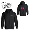Branded Hoodie Front Badge Print