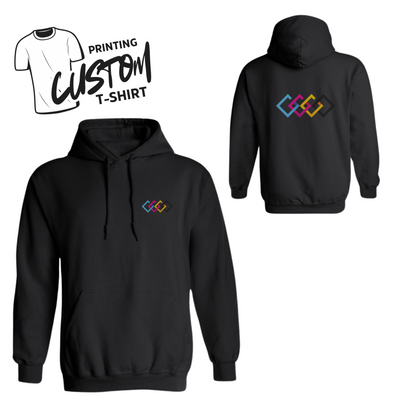 Branded Hoodie Front & Back Print
