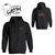 Branded Hoodie Front Badge Print