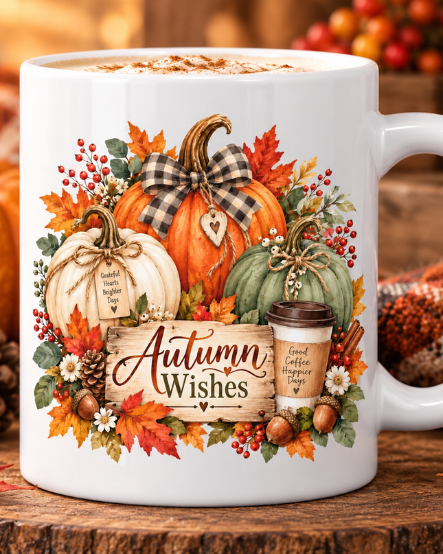 Autumn Wishes 11oz Ceramic Mug