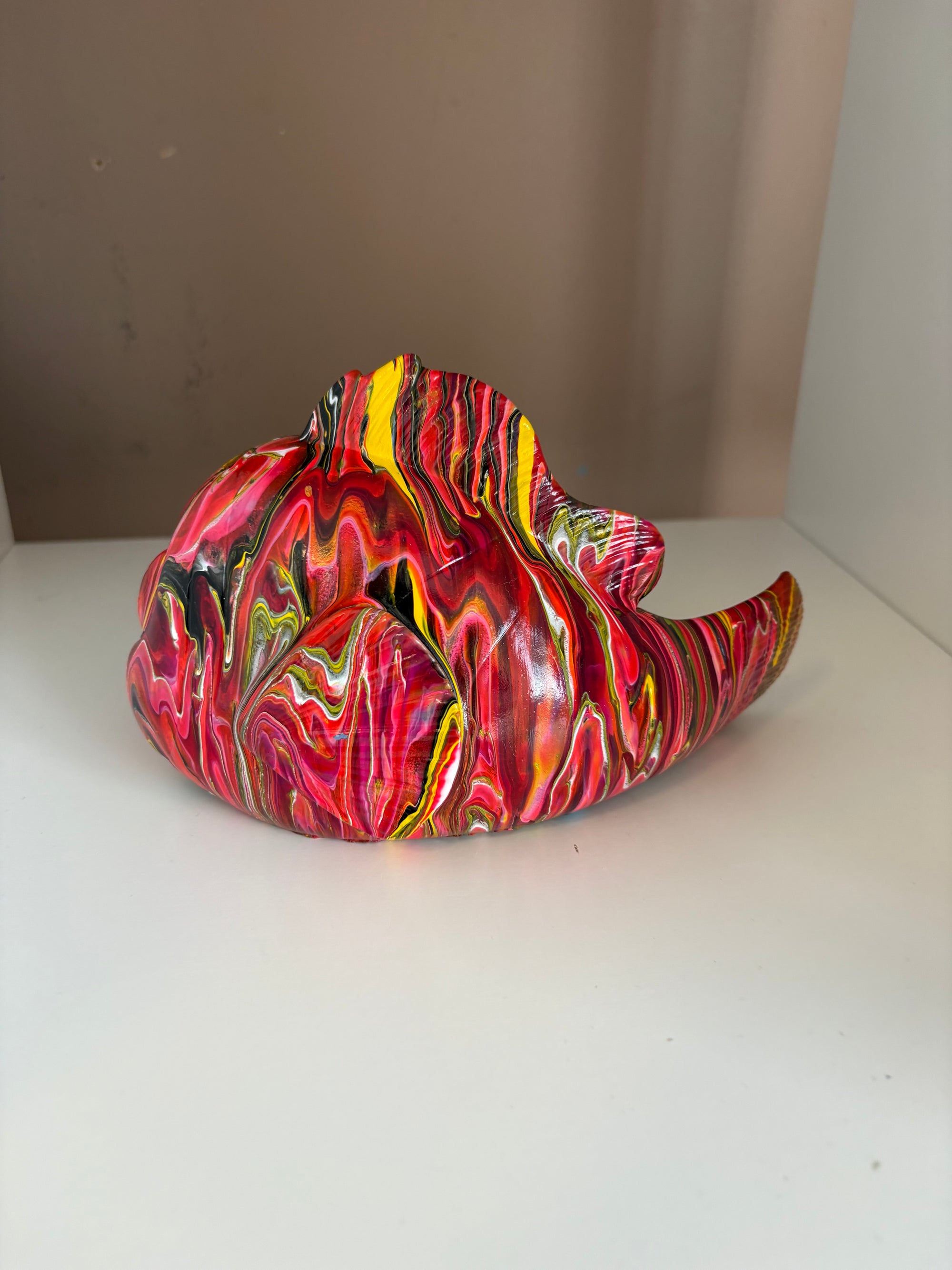 Nemo Money Box Acrylic Pouring Figure