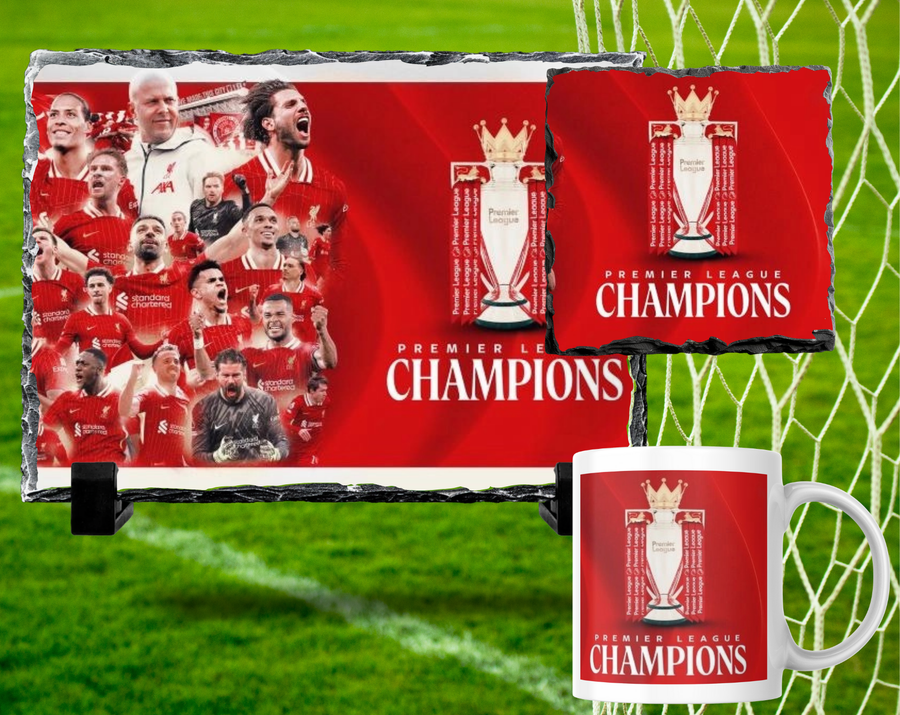 LFC BUNDLE CHAMPIONS Mug, Coaster, Photo Slate