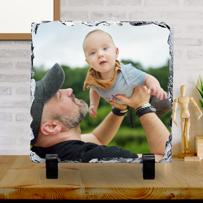 Dad Slate Design Glossy Finish (Photo Only)