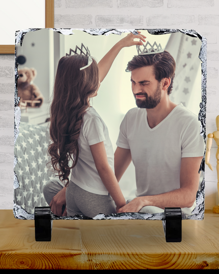 Dad Slate Design Glossy Finish (Photo Only) - Demo Design Gifts