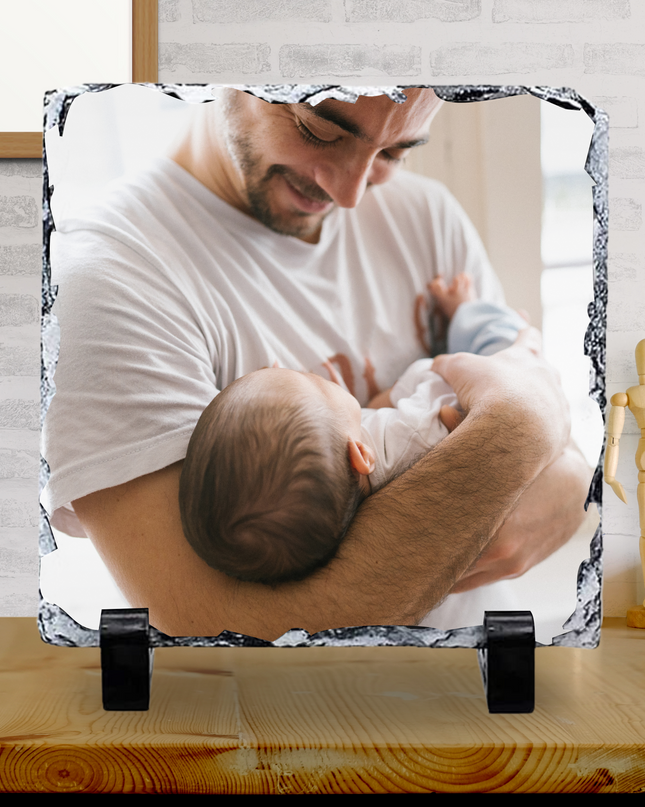 Dad Slate Design Glossy Finish (Photo Only) - Demo Design Gifts