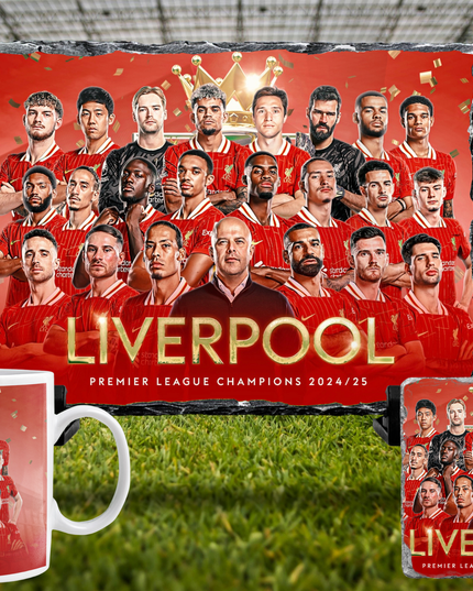 LFC BUNDLE Mug, Coaster, Photo Slate - Demo Design Gifts