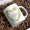 Nan Yellow Flowers Poem Personalised Mug