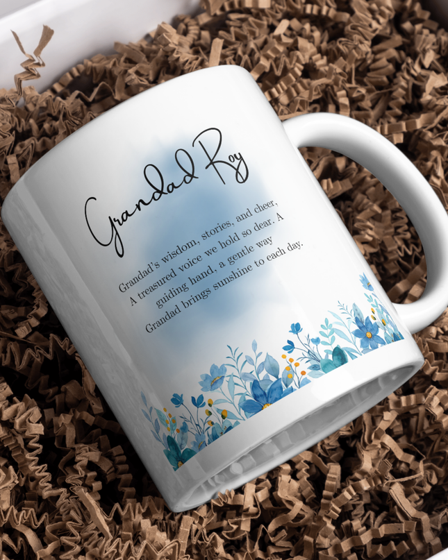 Grandad Poem Personalised Mug - Demo Design Gifts