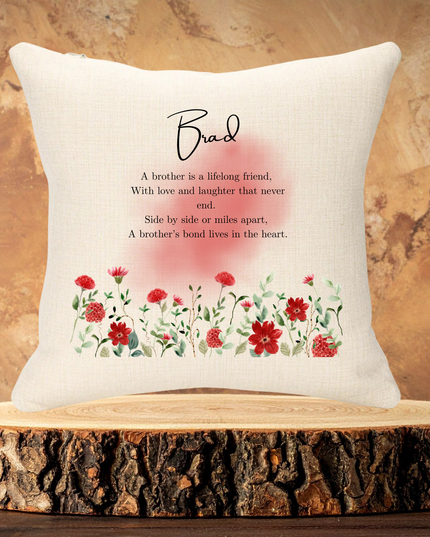 Brother Personalised Cushion
