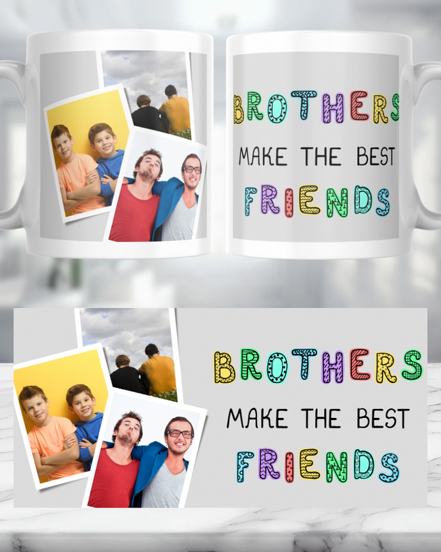 Brothers Personalised Mug - Demo Design Gifts