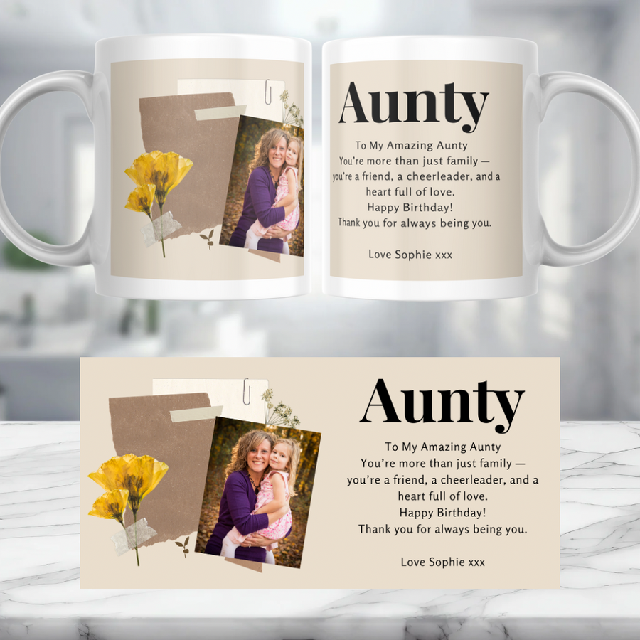 Aunty Personalised Mug