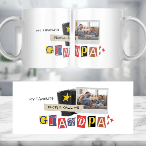 Grandpa Personalised Mug