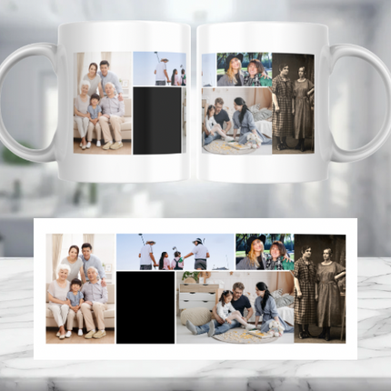 5 Image Personalised Mug