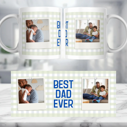 Happy Fathers Day, Best Dad Ever, Personalised Mug