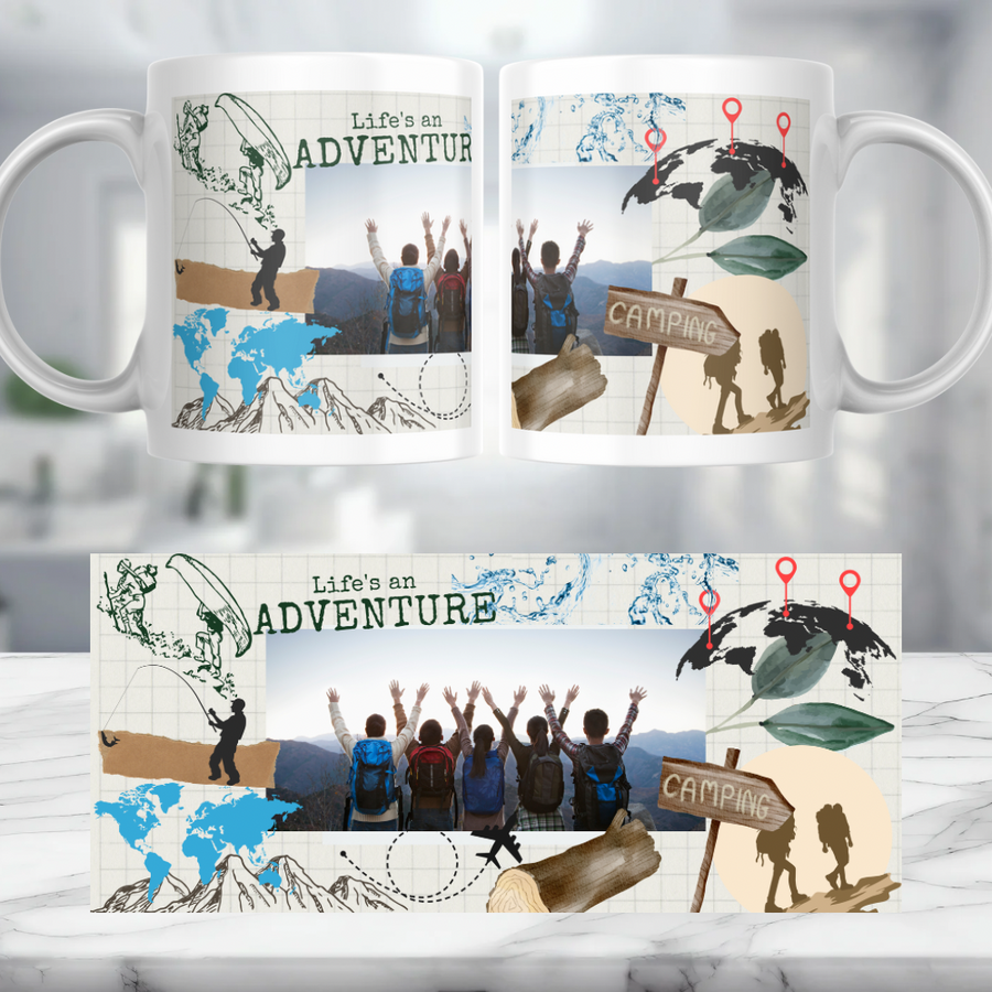 Adventures Personalised Mug