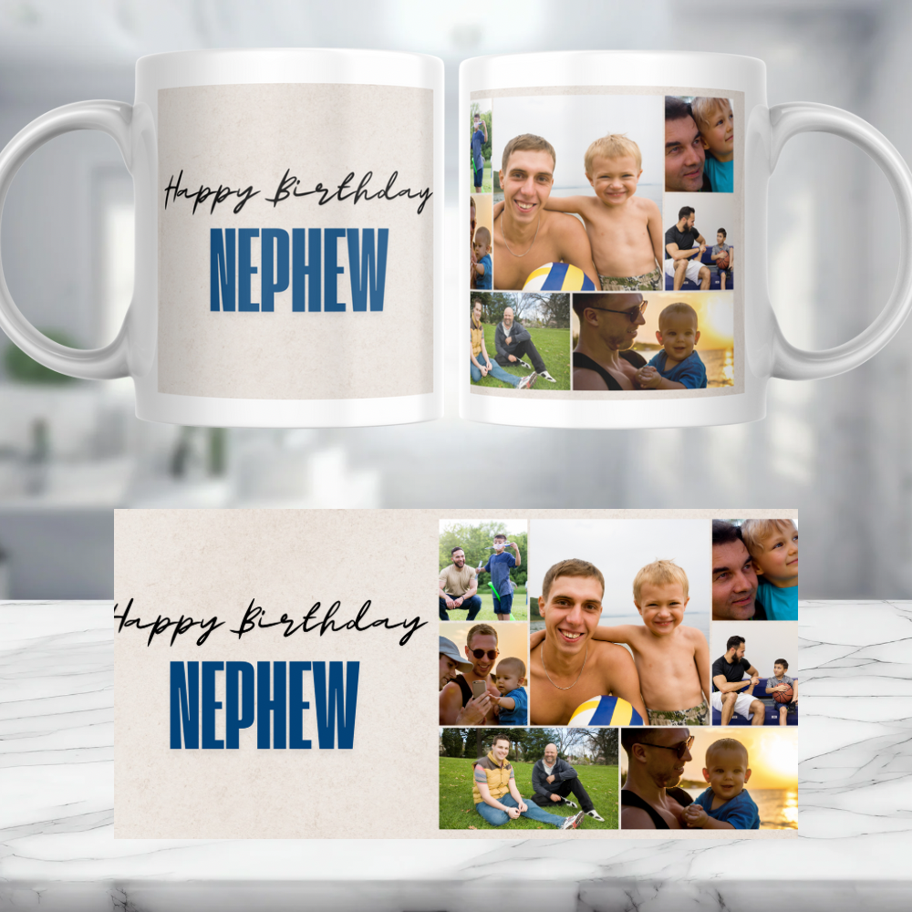 Happy Birthday Nephew Personalised Mug