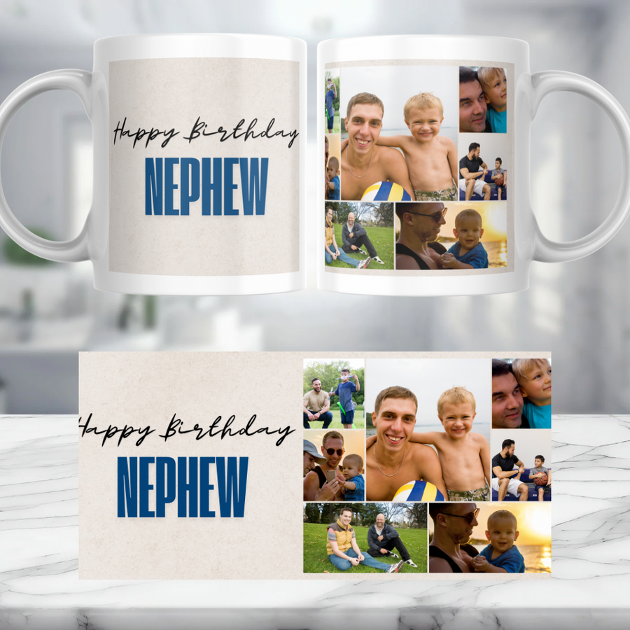 Happy Birthday Nephew Personalised Mug