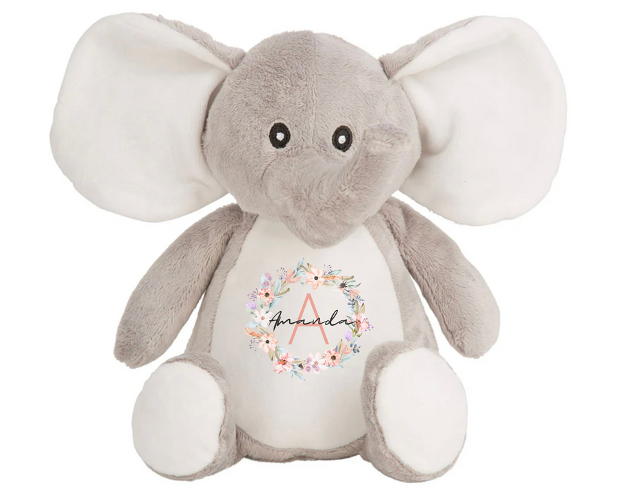 Name and Letter Elephant Bear