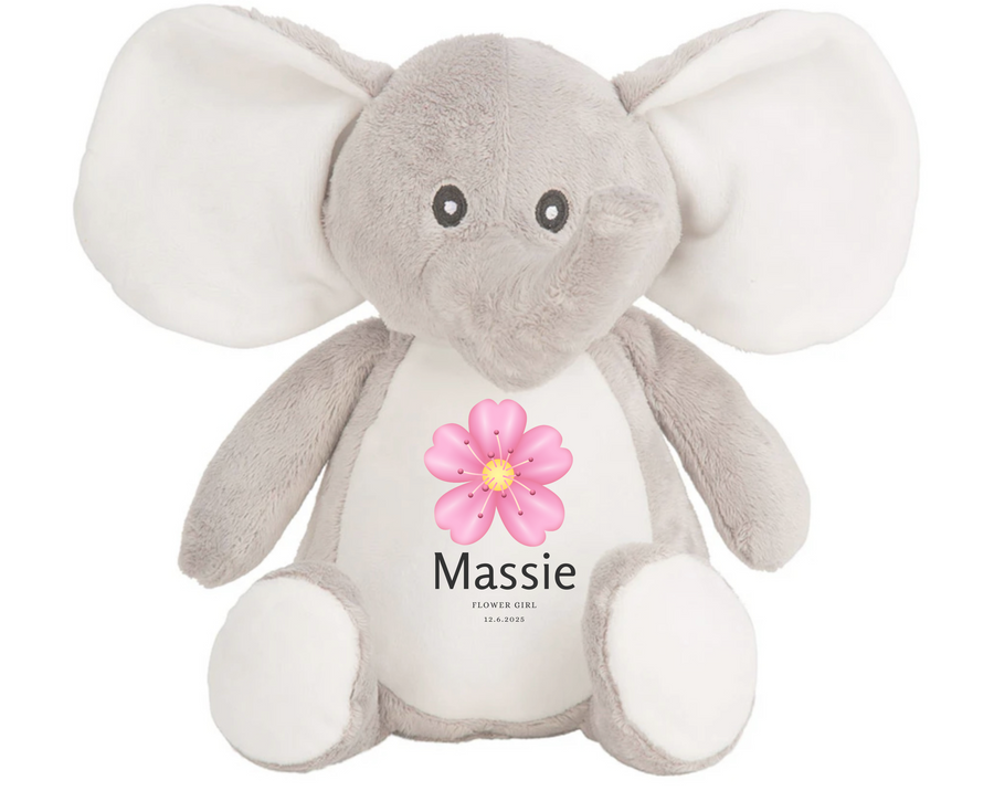 Flower Girl Wedding Teddy Bear