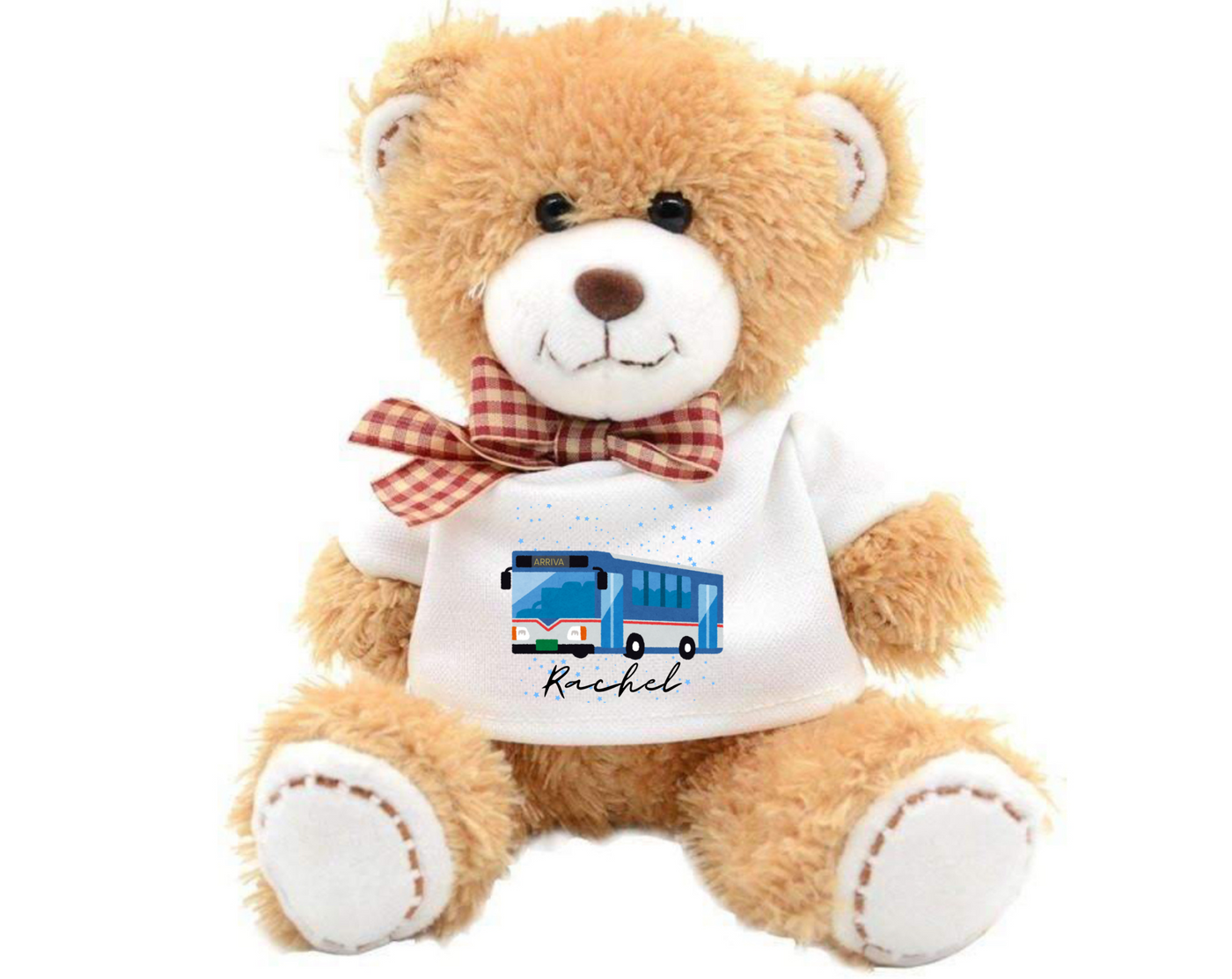 Bus and Name Teddy Bear