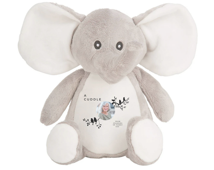 A Cuddle From With Photo Elephant Bear