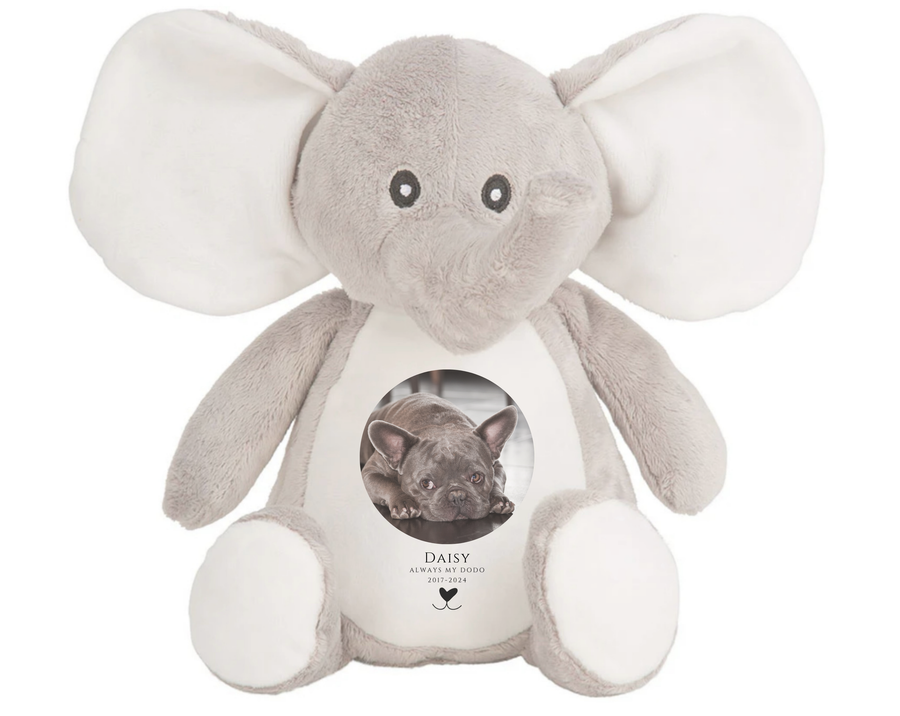 Dog Photo with Date Elephant Bear