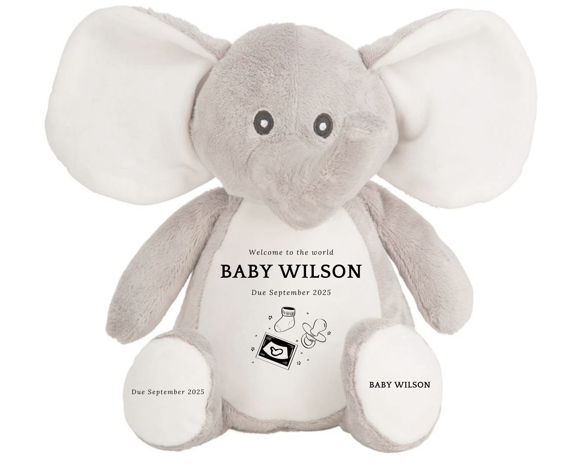 Baby Name Welcome Elephant Bear