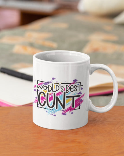 World Best Funny Rude Mug - Demo Design Gifts