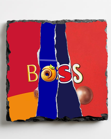 Slate Coaster Chocolate Themed - Demo Design Gifts