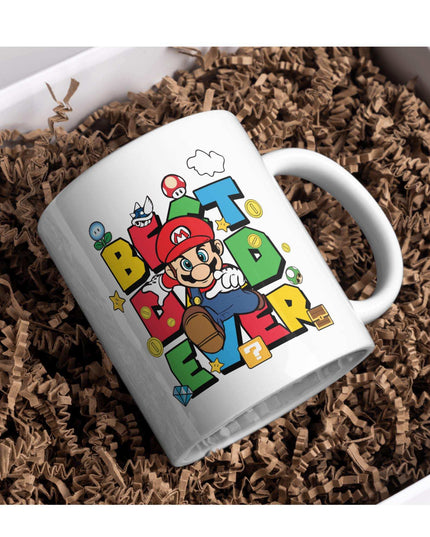 Best Dad Ever Mario Mug - Demo Design Gifts